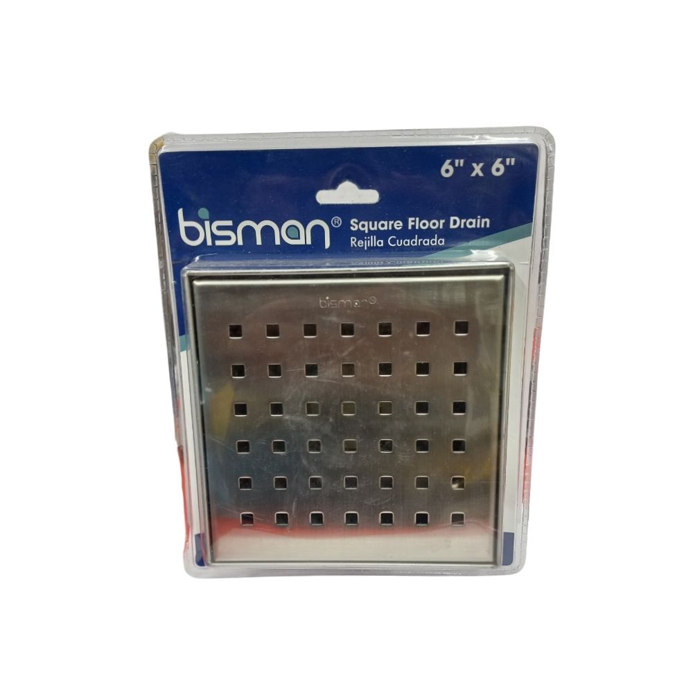 Ss Floor Drain 6 In X 6 In