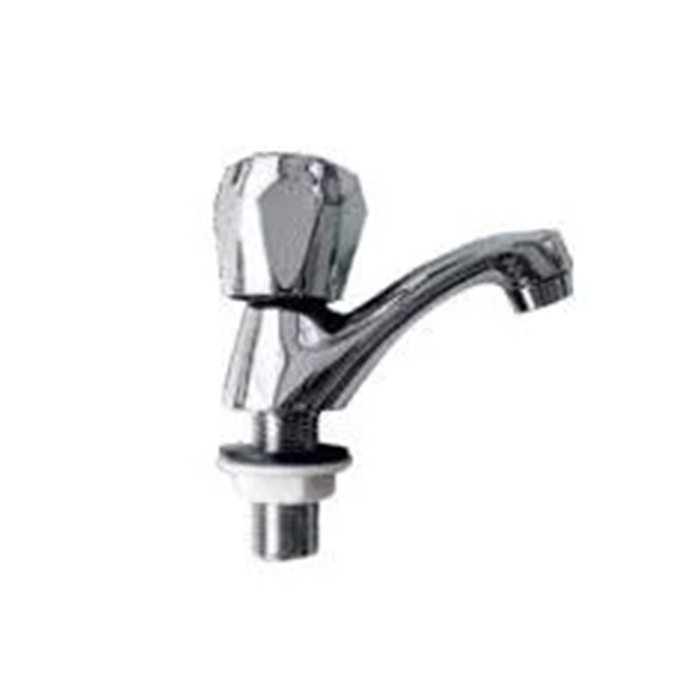 Brown Chrome Polished Basin Faucet 0.5 In