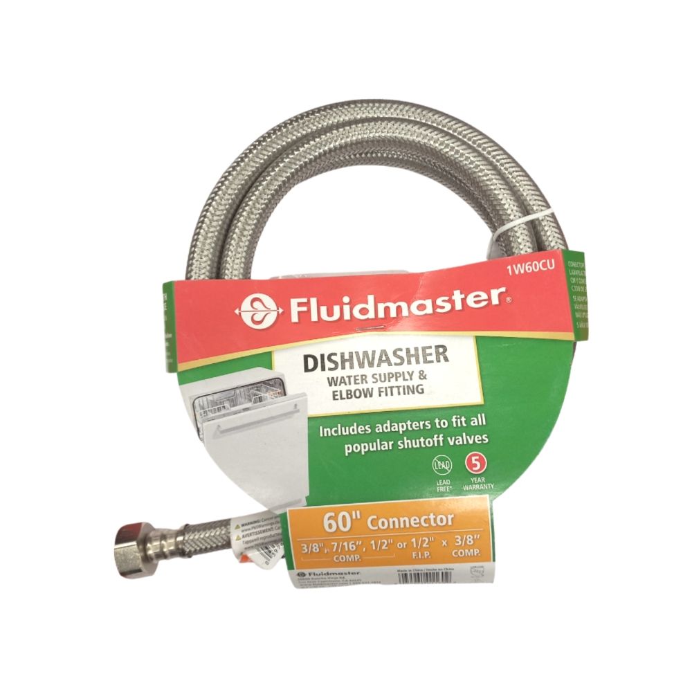 Fluidmaster Dishwasher Connector 5 Ft 1W60CU