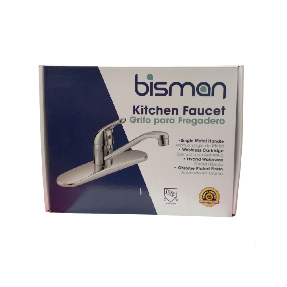 FAUCET KITCHEN SNG CP BROWN