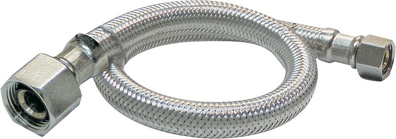 Stainless Steel Faucet Line 20" 3-8"X0.5"