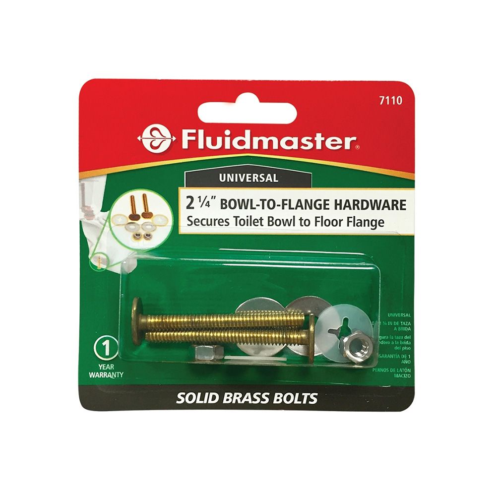 Fluid Master Toilet Bolt To Floor 1 Each