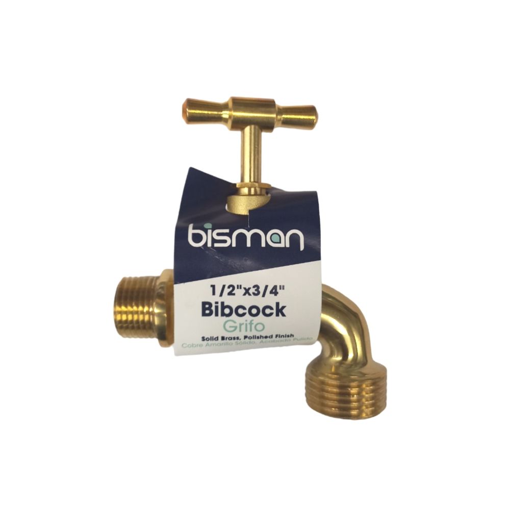 FAUCET BIBCOCK 1-2 3351234 BR