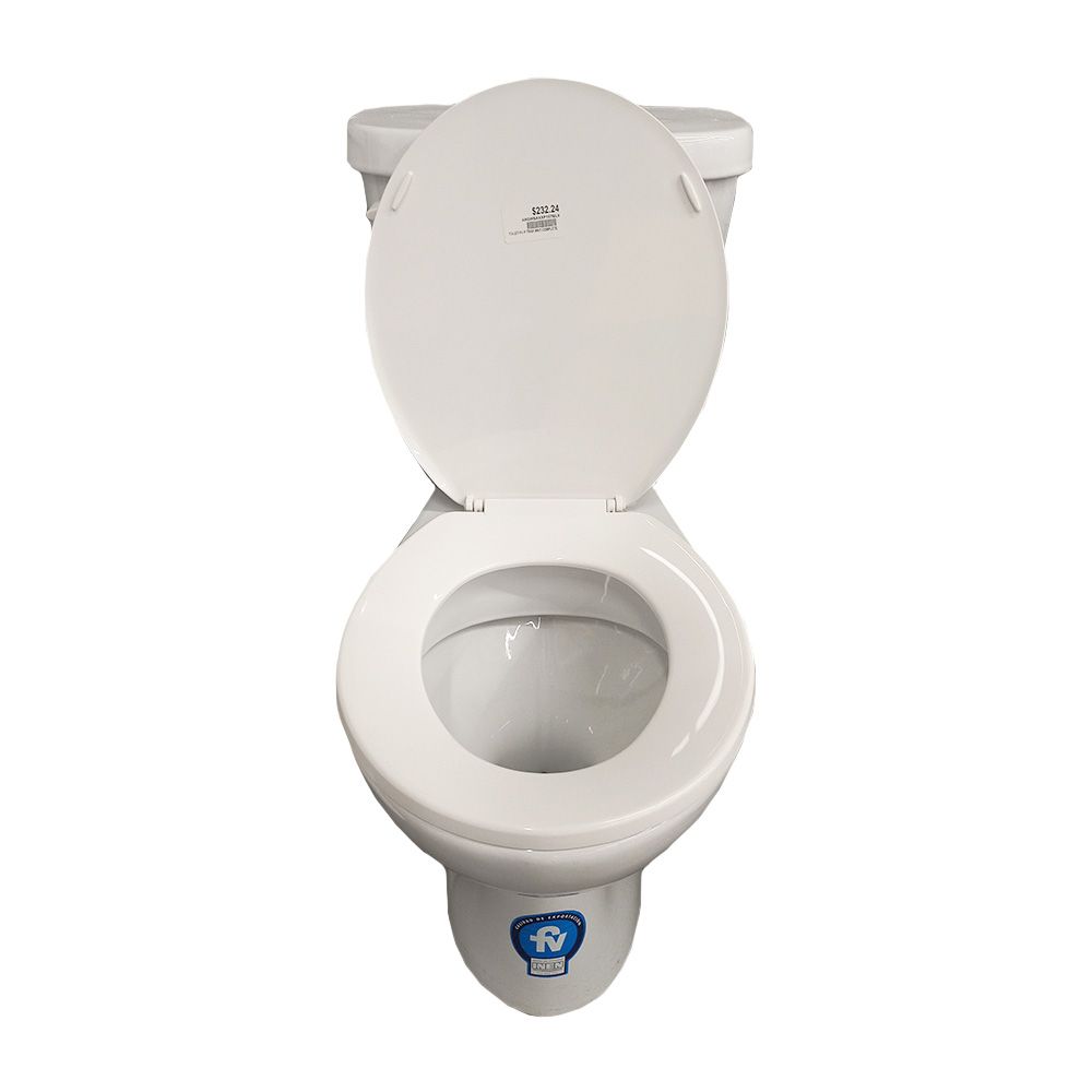 Fv P-Trap Toilet Complete Wht