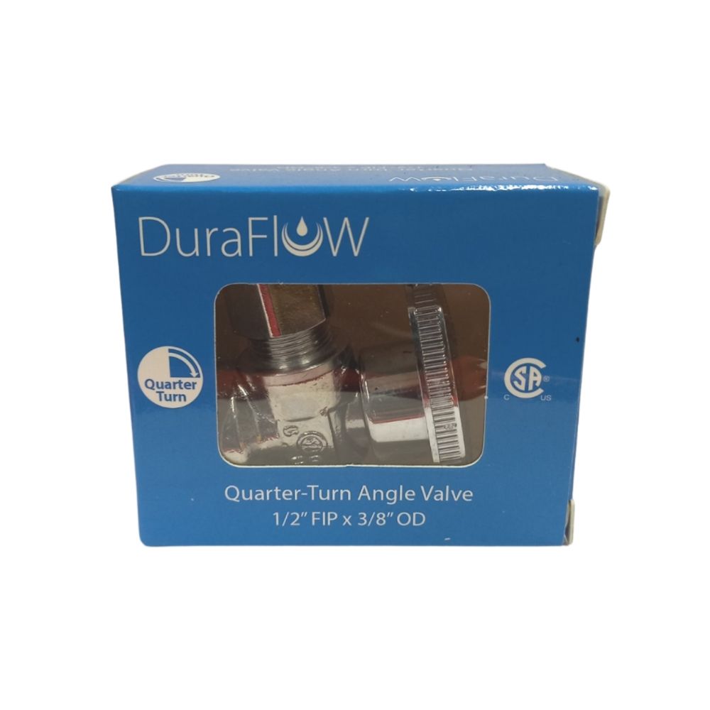 ANGLE VALVE 1-2X3-8 QRT TURN