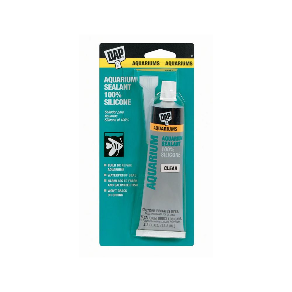 Dap Aquarium Silicone 100% 2.8 Oz Clr