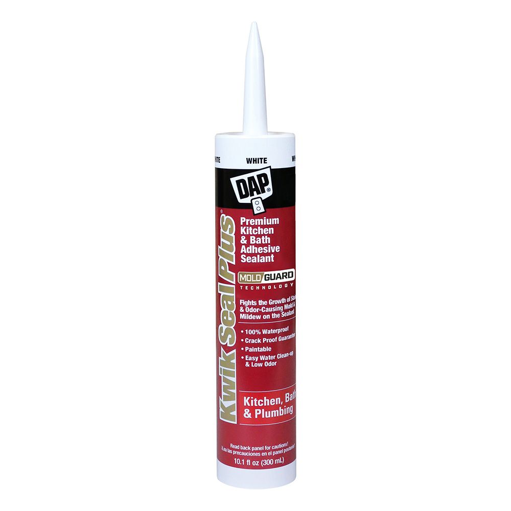 Dap Gloss Bath Caulk 10 Oz Wht