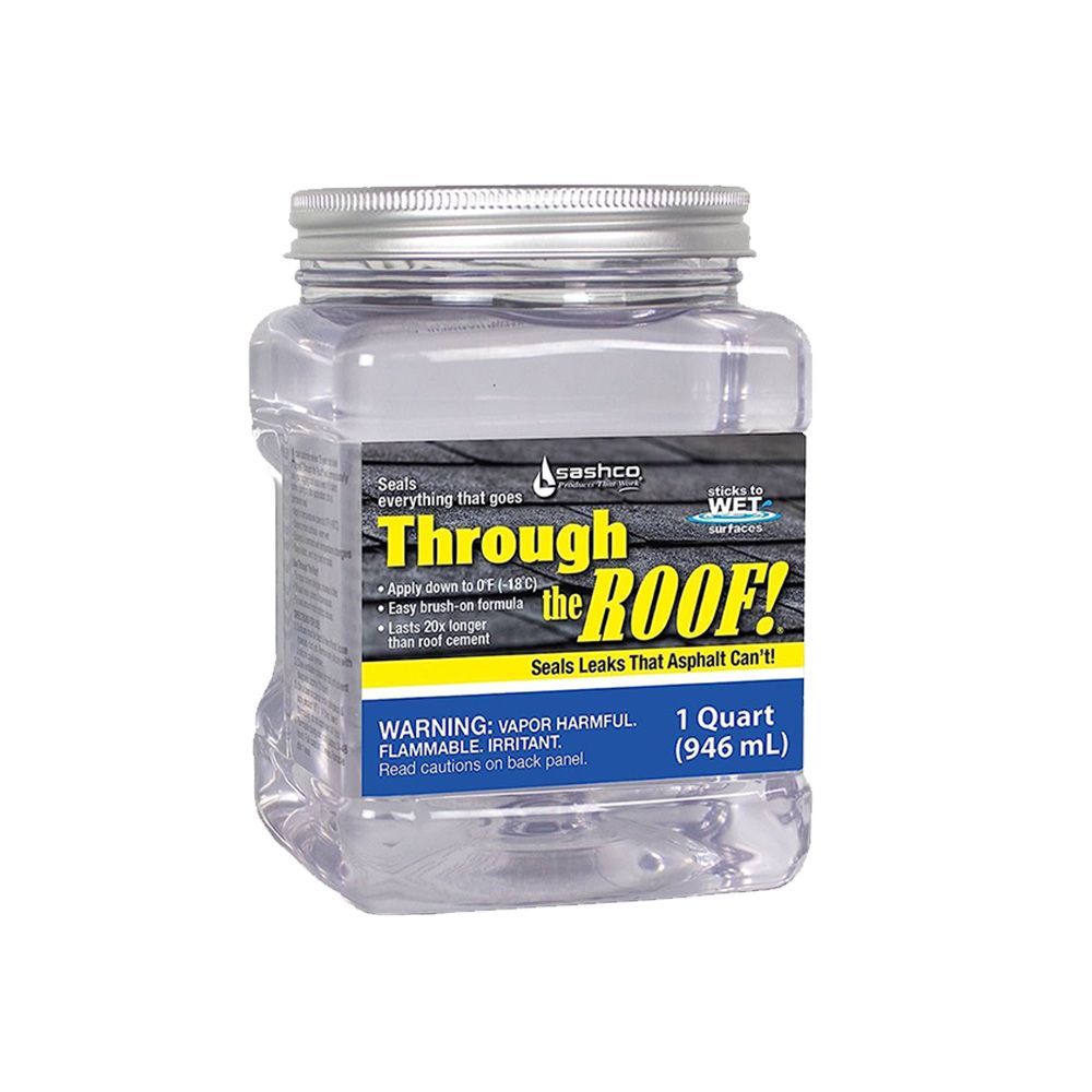 Sashco Sealant Roof Clear Qt
