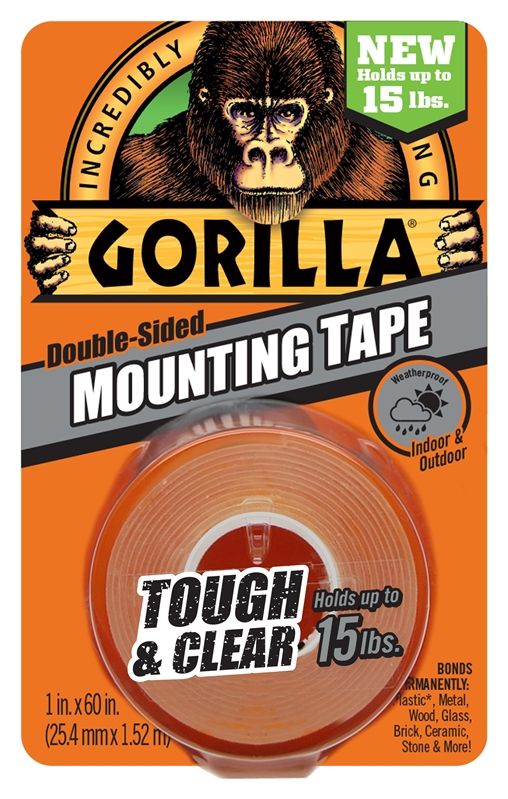 Gorilla Mounting Tape Clr