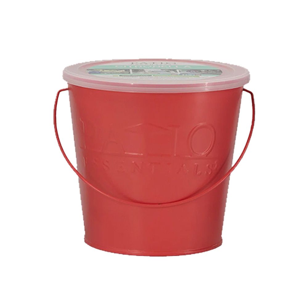 Painted Citronella Bucket Candle 1 Each