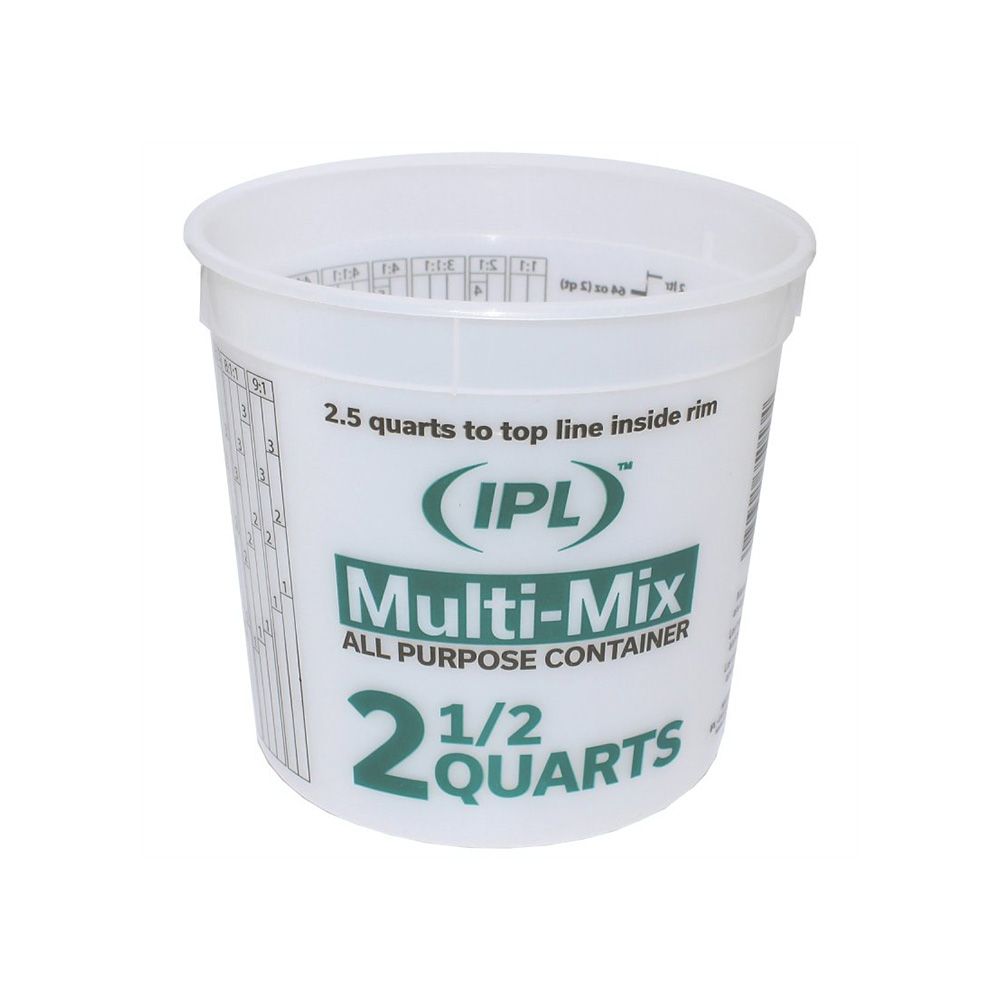 Paint Pail Plastic 2.5 Qt