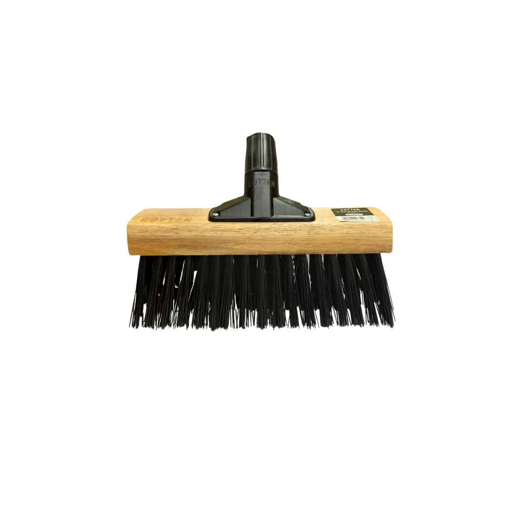 Cottam Rapid Lock System Yard Broom 12 In