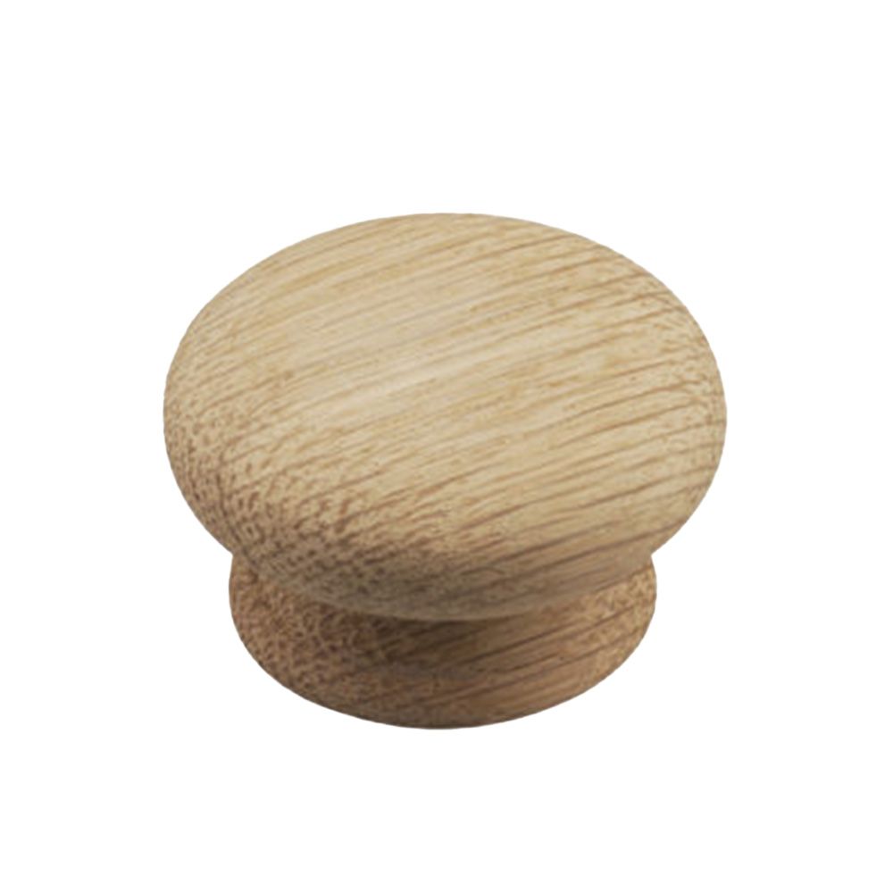 Unfinished Cabinet Knob Pine 2"