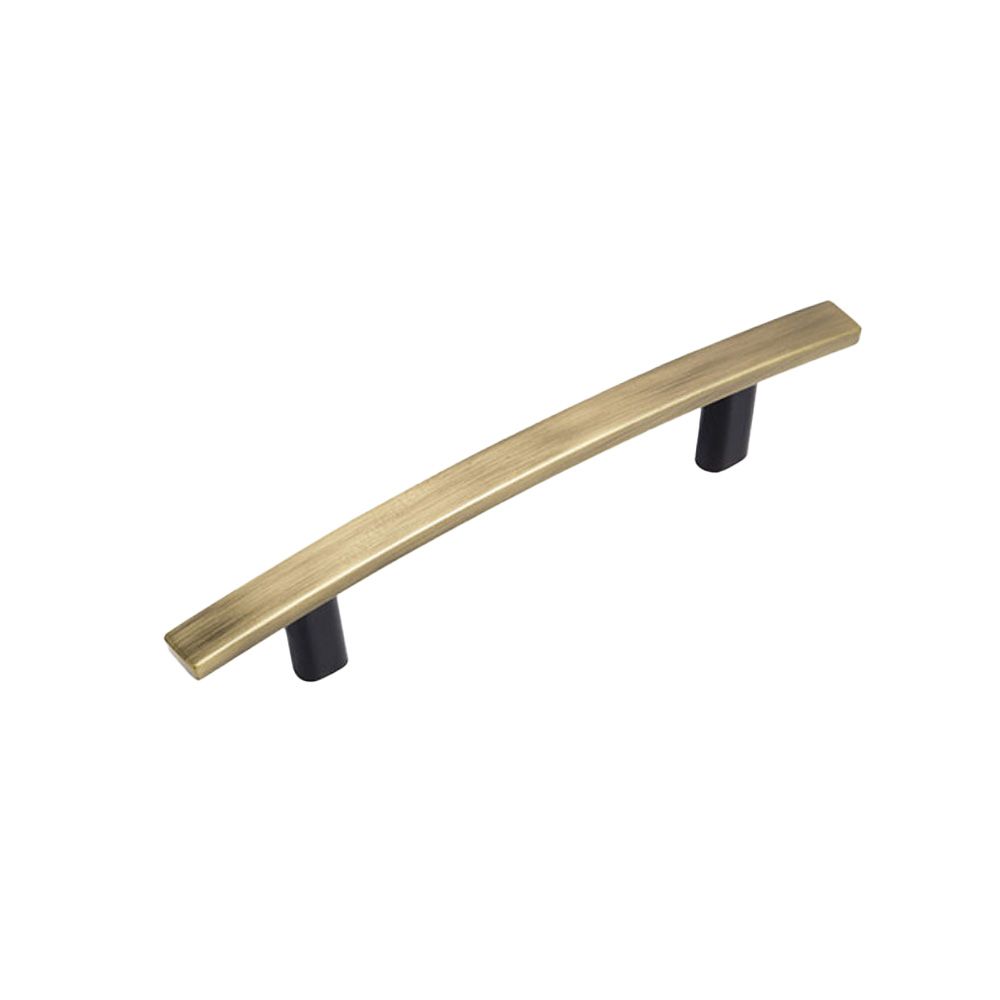 Brush Antique Brass Cabinet Pull 76mm