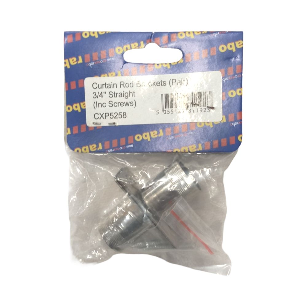 Straight Rod Bracket 3/4 In Pr