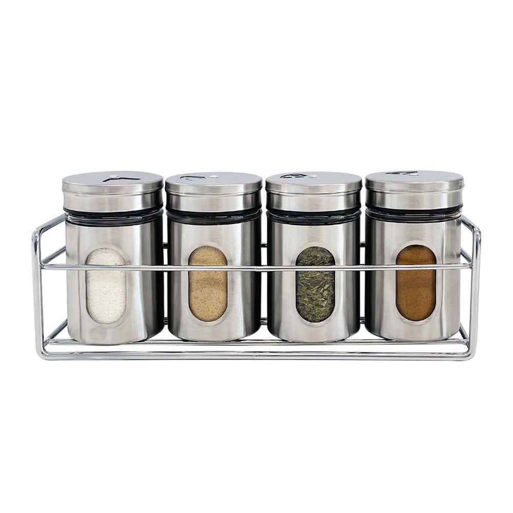 Food Storage Canister Set With Tray 5pc 1 Each 7-99040