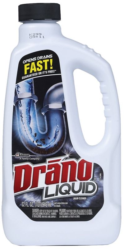 Drano Liquid Drain Cleaner 32 Oz