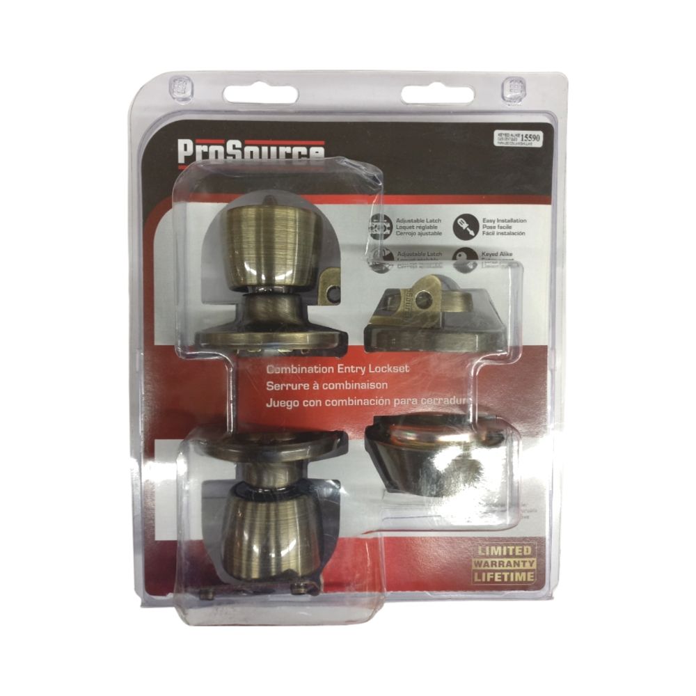 Mintcraft A-Brass Commercial Lock BS8B1VK2