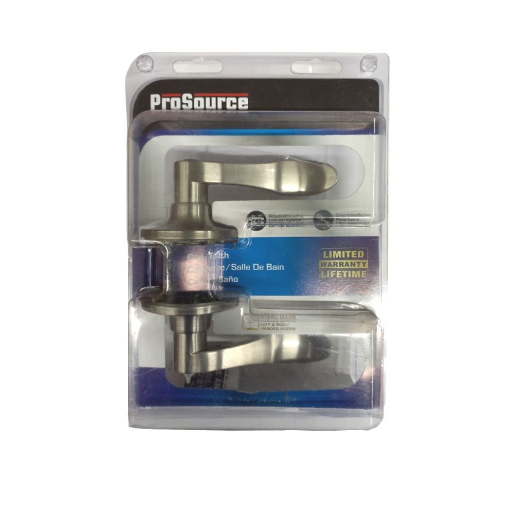 Prosource S-Nickel Privacy Lever Lock 201V-PS