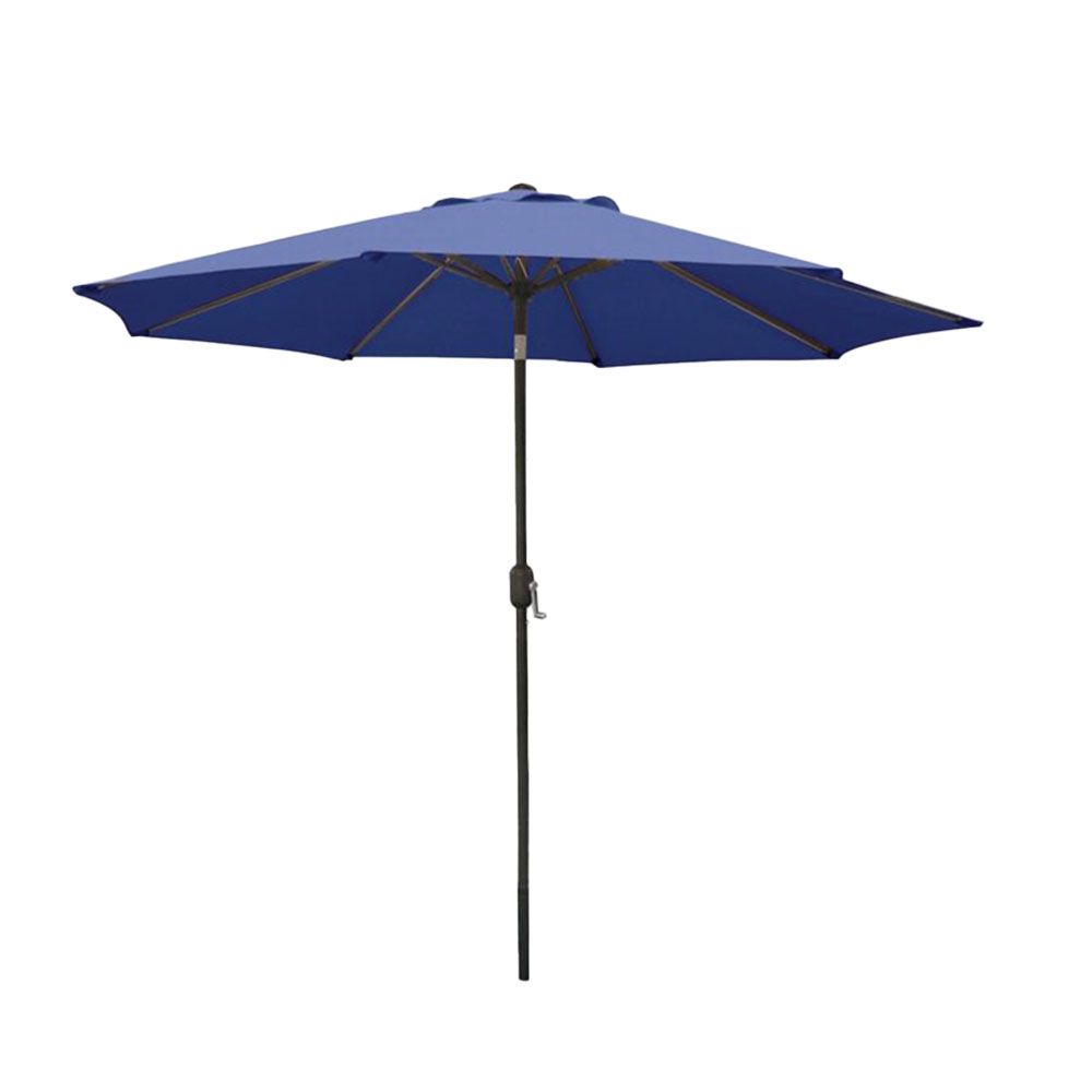 Crank Umbrella 9 Ft Blu