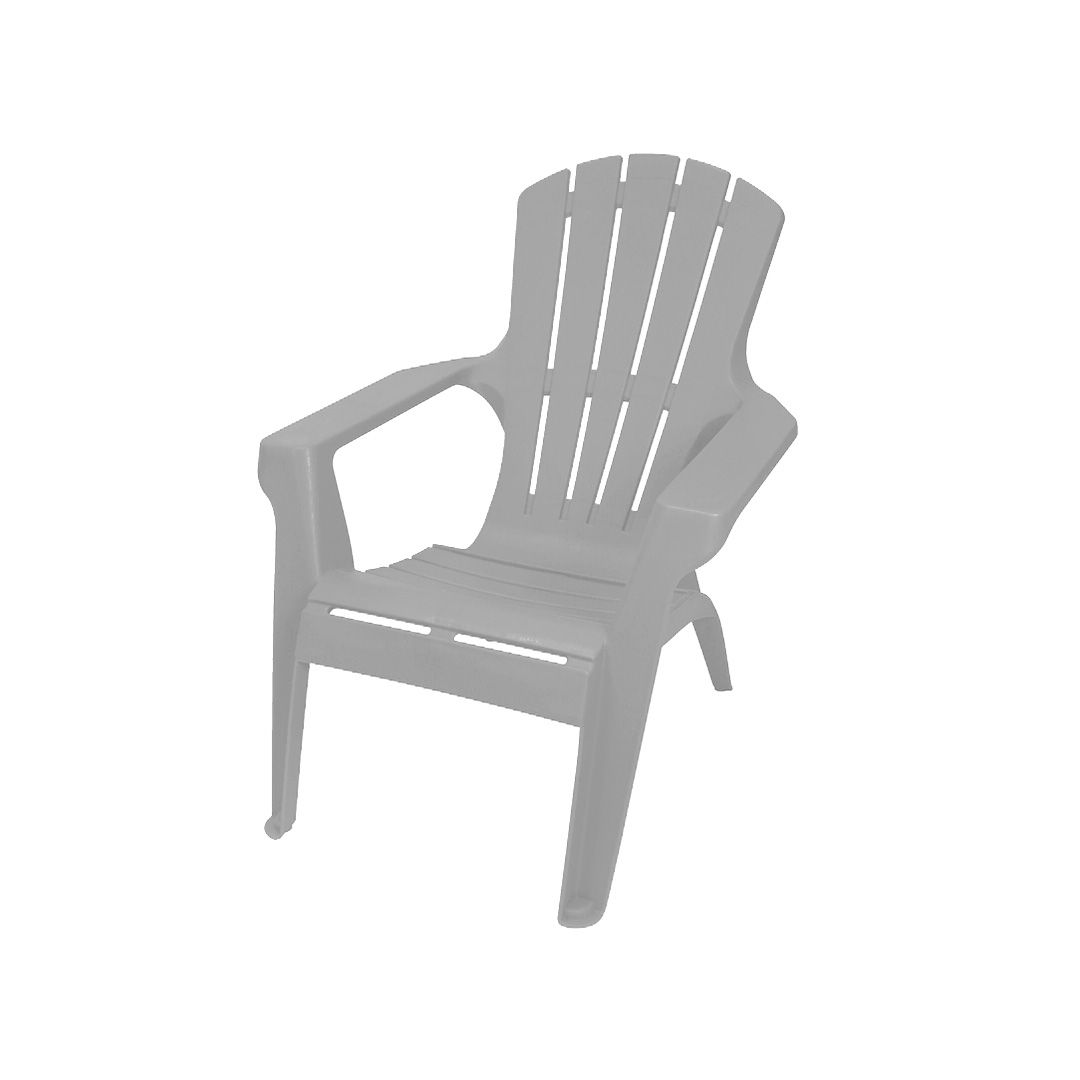 Adirondack Chair Neutral Gray