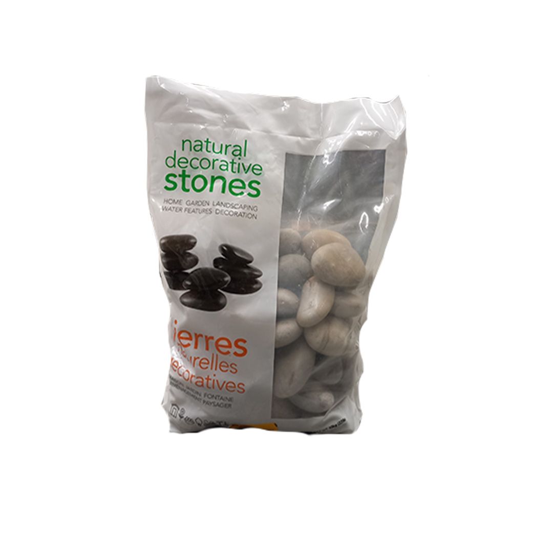 Stones Garden Hi-Polished Wht/Light Gry 2-3" 22lbs