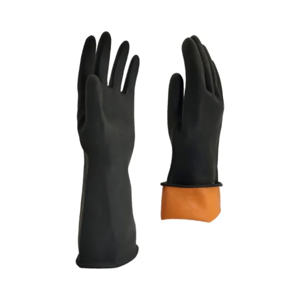 Disposable Industrial Gloves  18 Inch Brwon Usa