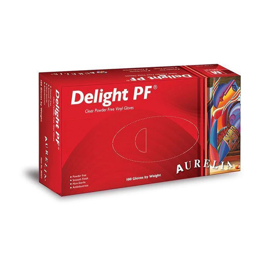 Gloves Nit Pf 5mil/100 Clr XL