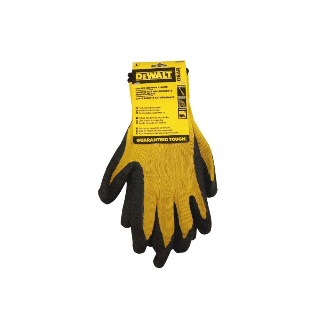 Dewalt Large Rubber Coated Gloves
