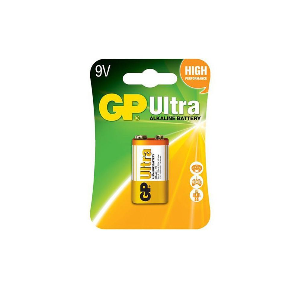 Gp Ultra Alkaline 9V Battery