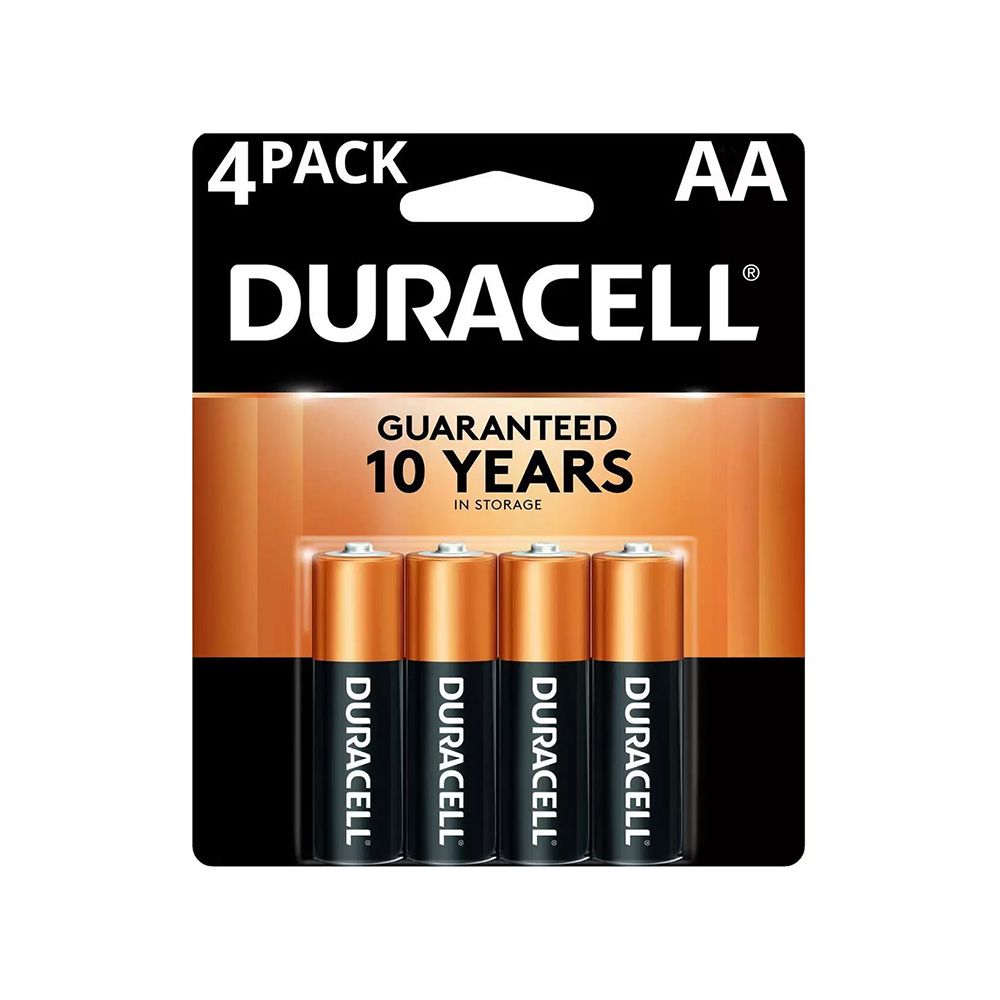 Duracell Alkaline Aa Batteries 4 Pk