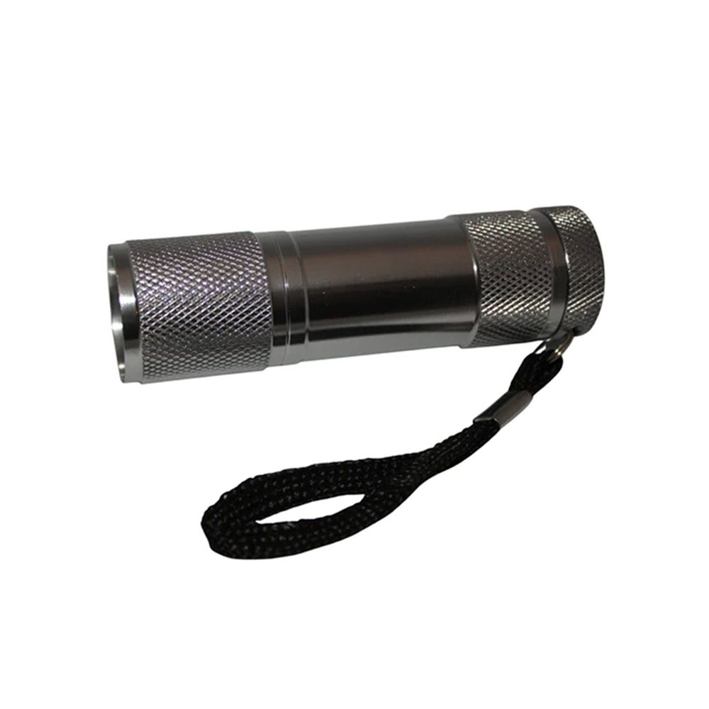 FLASHLIGHT 9 LED ALUMINUM