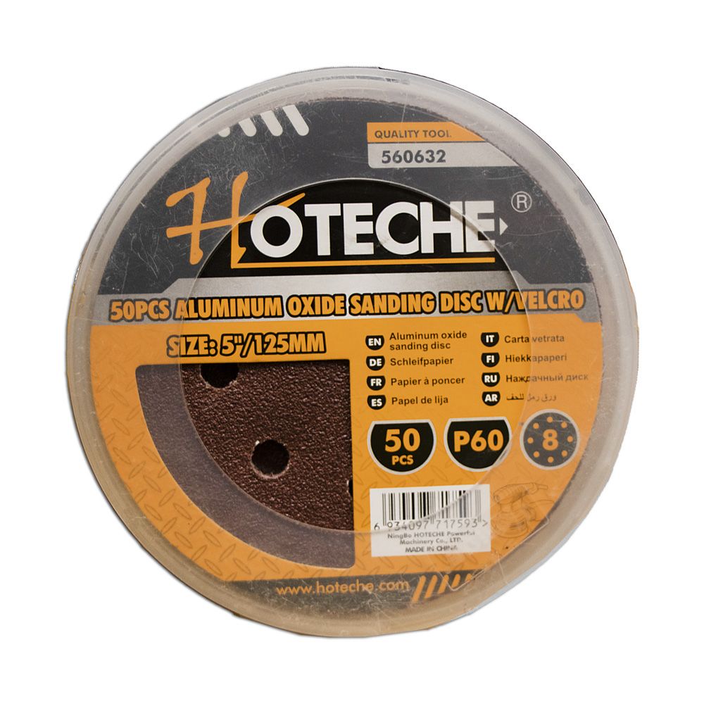 SANDING DISC 5" 60G HOTECHE