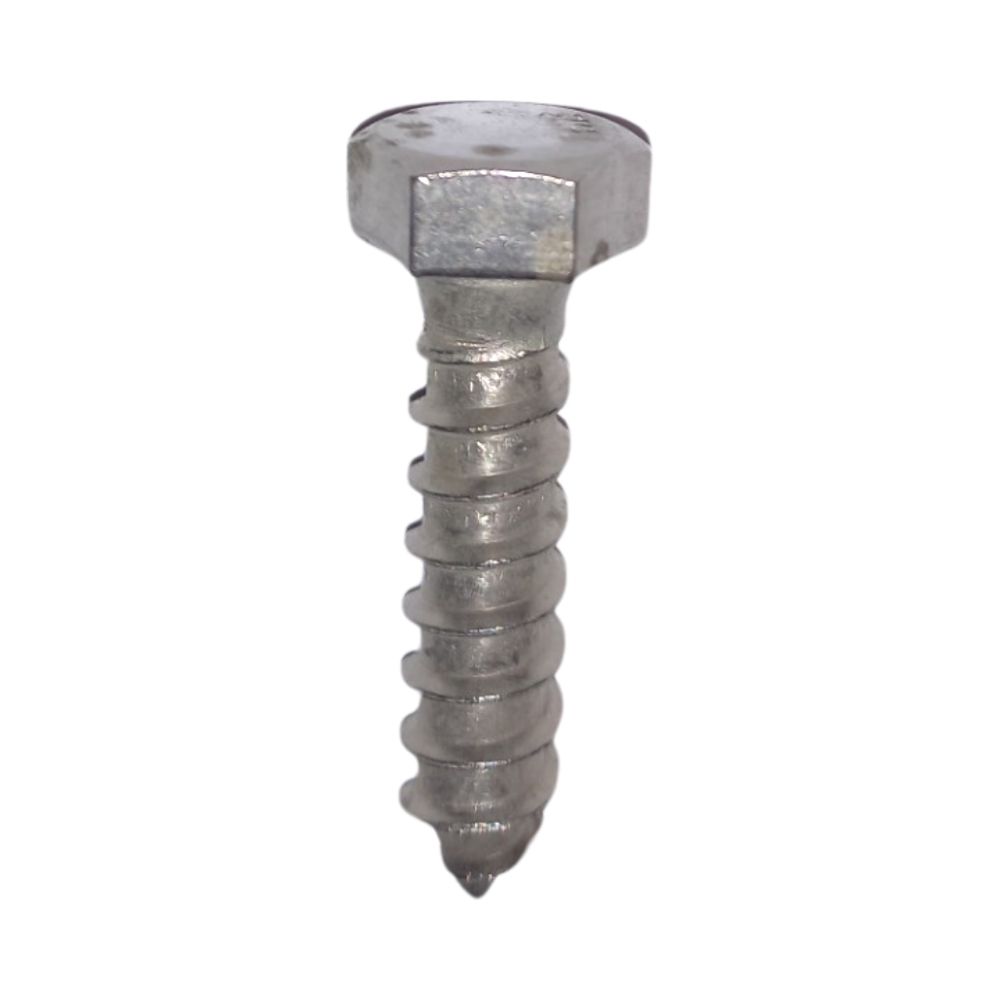 Stainless Steel Lag Bolt 3-8 In X 1 1-2 In