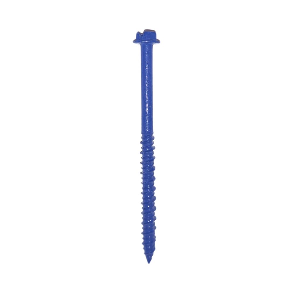 Slotted Hex Masonry Screw 3-16 In X 2.75 In