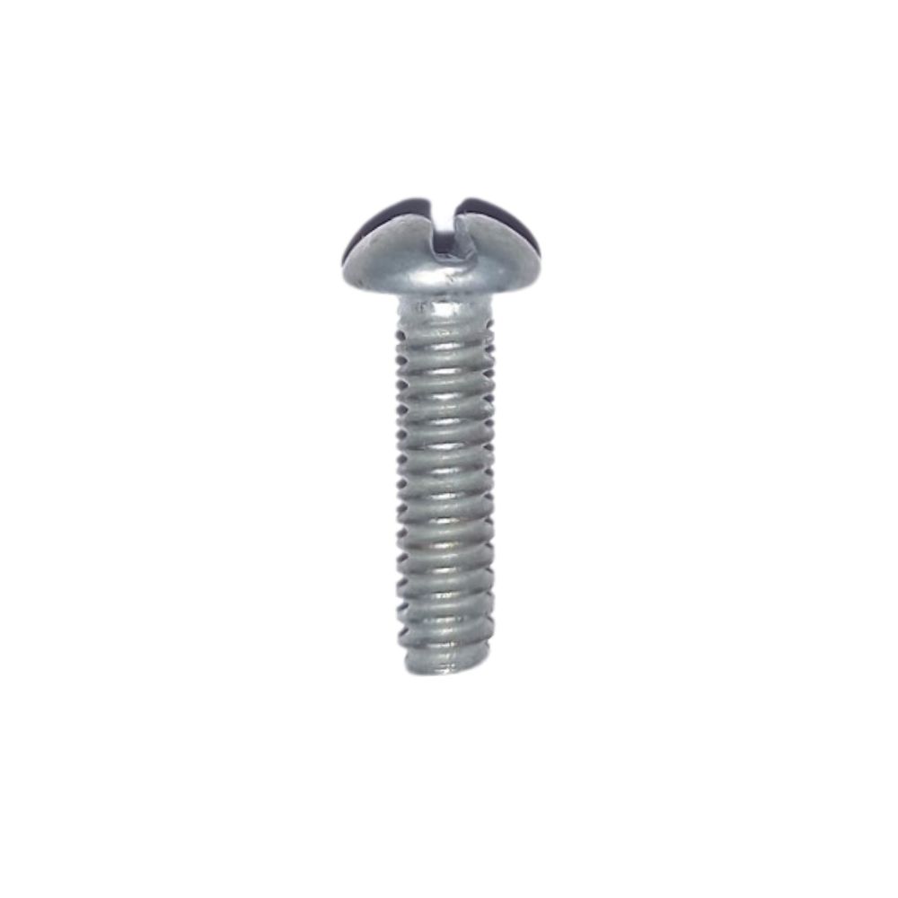 Slotted Round Machine Screw 6-32 X 0.5 In