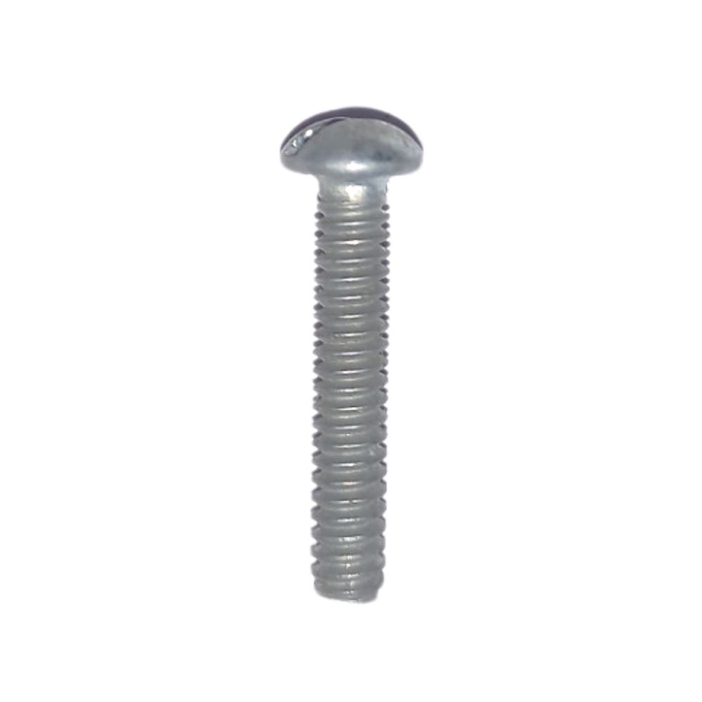 Slotted Round Machine Screw 6-32 X 0.75 In