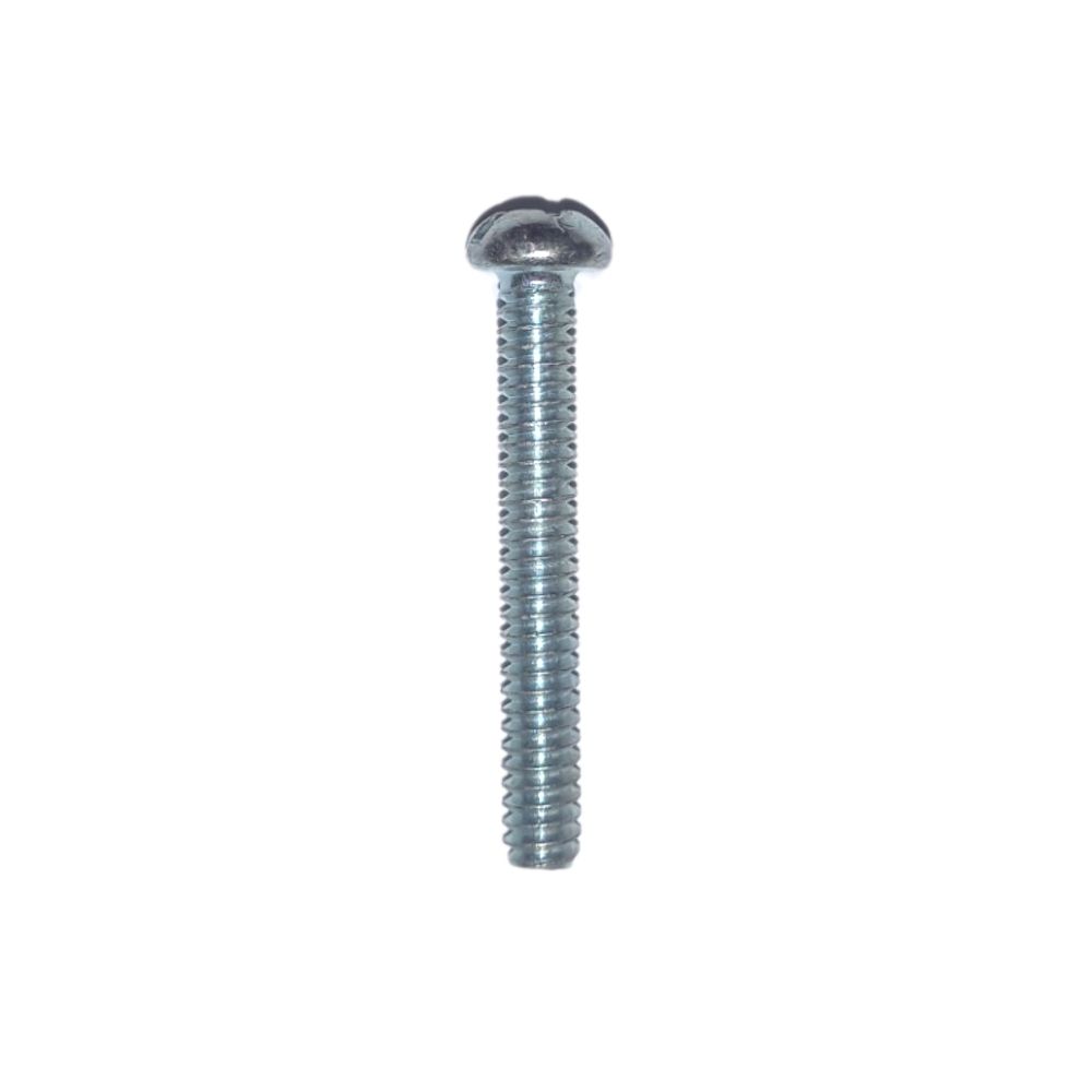 Slotted Round Machine Screw 6-32 X 1 In