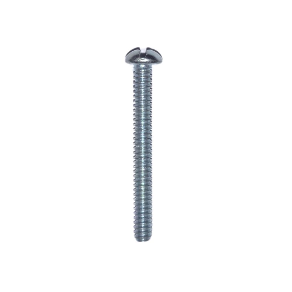Slotted Round Machine Screw 6-32 X 1.25 In