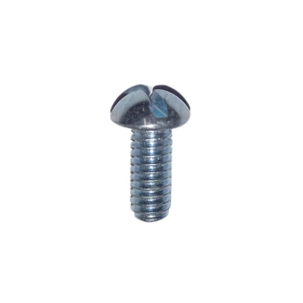 Slotted Round Machine Screw 8-32 X 0.5 In