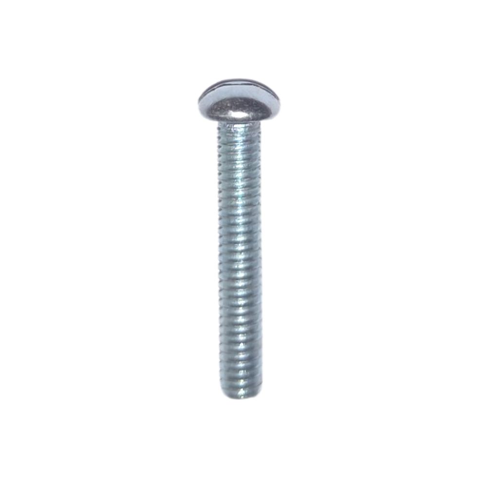 Slotted Round Machine Screw 8-32 X 1 In