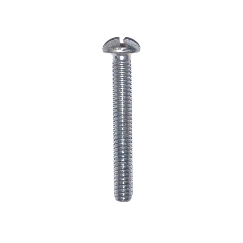 Slotted Round Machine Screw 8-32 X 1.25 In