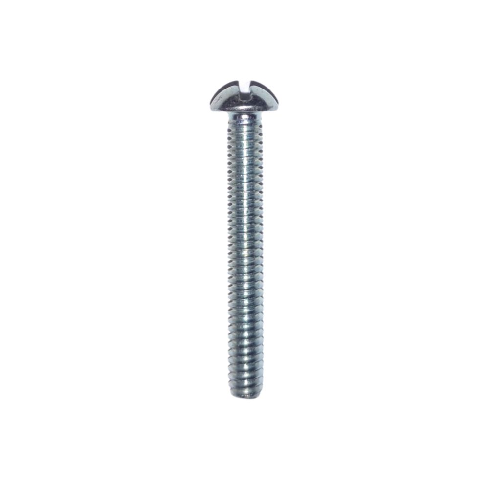 Slotted Round Machine Screw 10-24 X 1.5 In