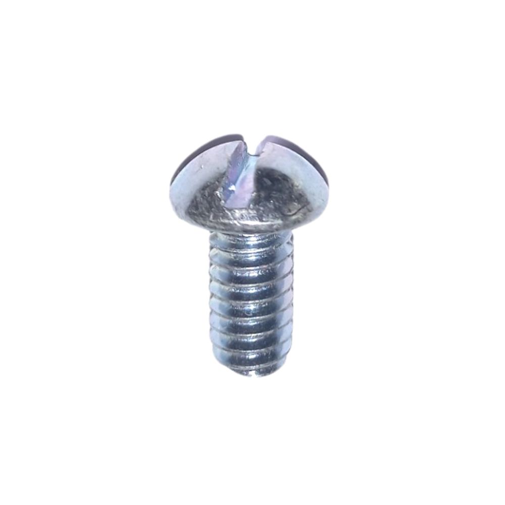 Slotted Round Machine Screw 12-24 X 0.75 In