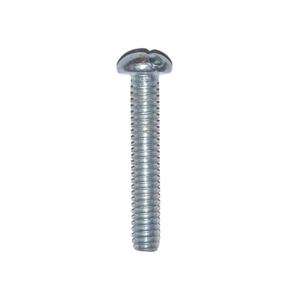 Slotted Round Machine Screw 1-4 In-20 X 1.5 In