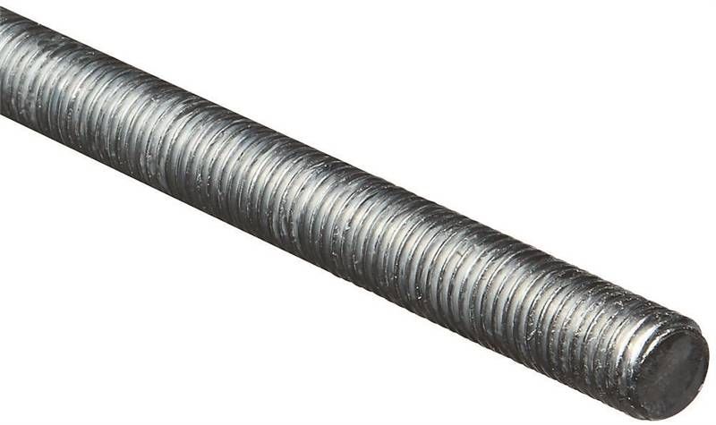 Zinc Threaded Rods 5-8 In-11 X 36 In