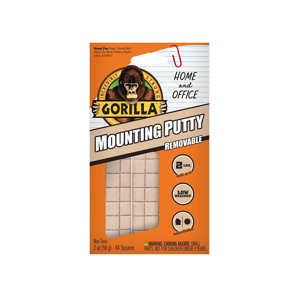 Mounting Putty Gorilla Gry 2oz