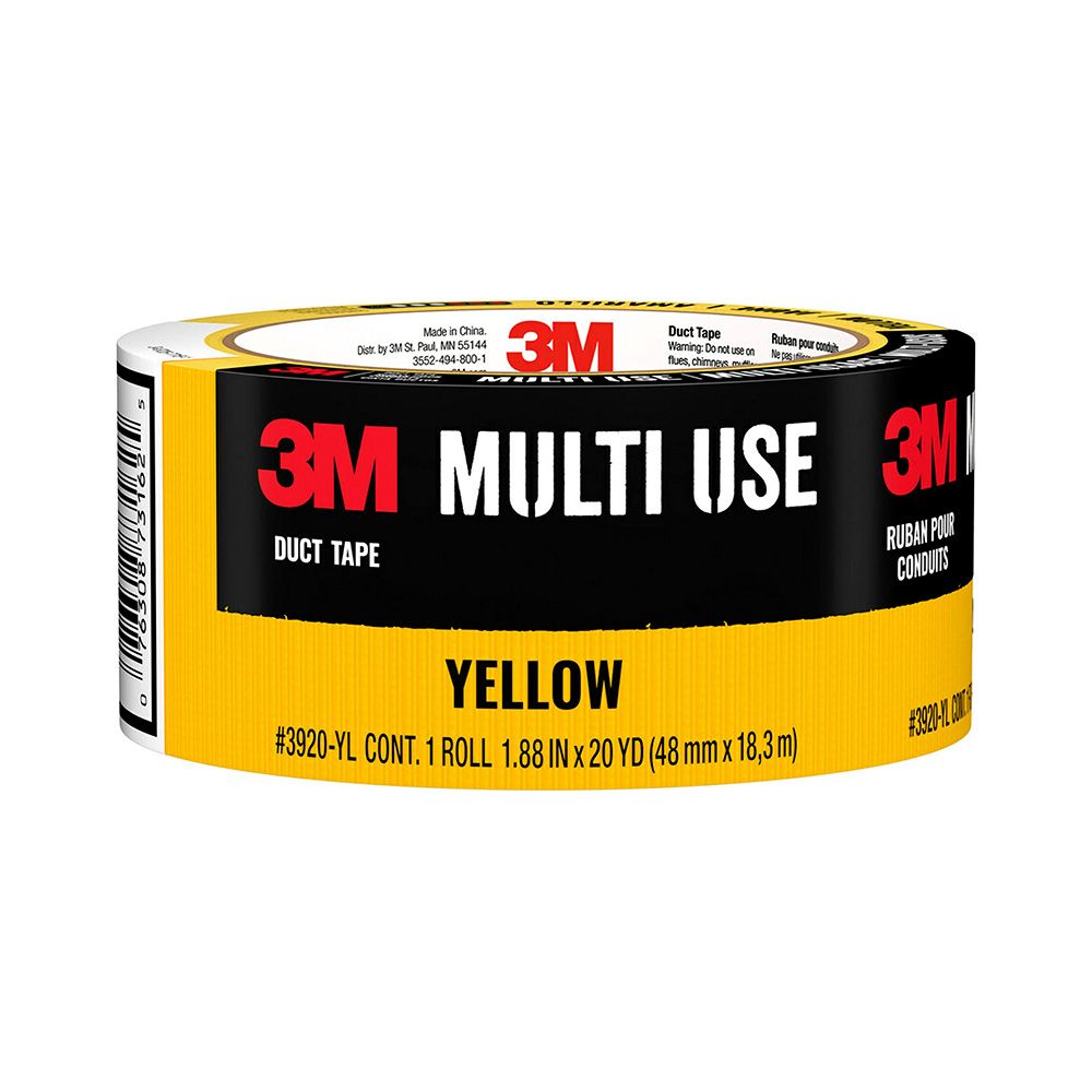 TAPE DUCT YELLOW 1.88"X20YD