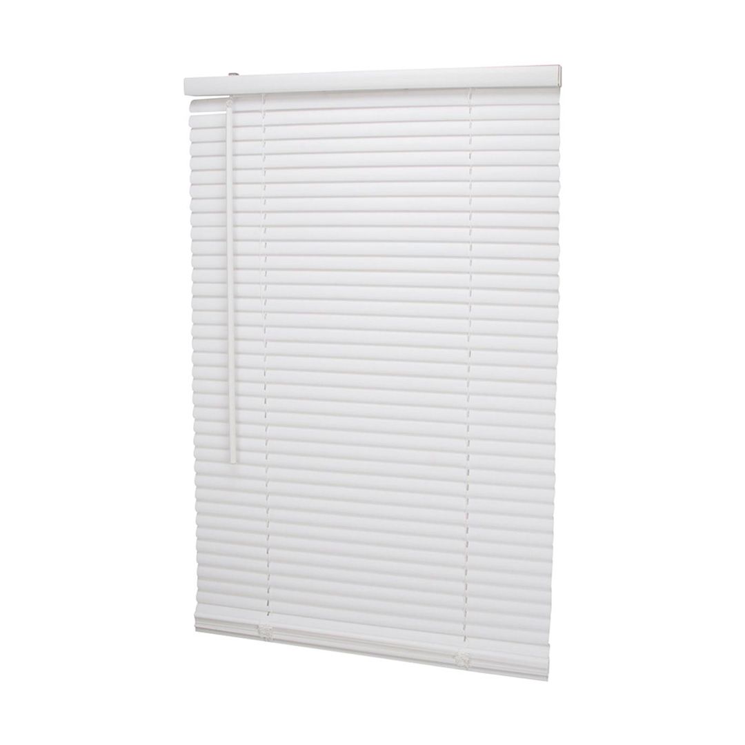 Simple Spaces Vinyl Blinds Cordless White 48 In X 64 In