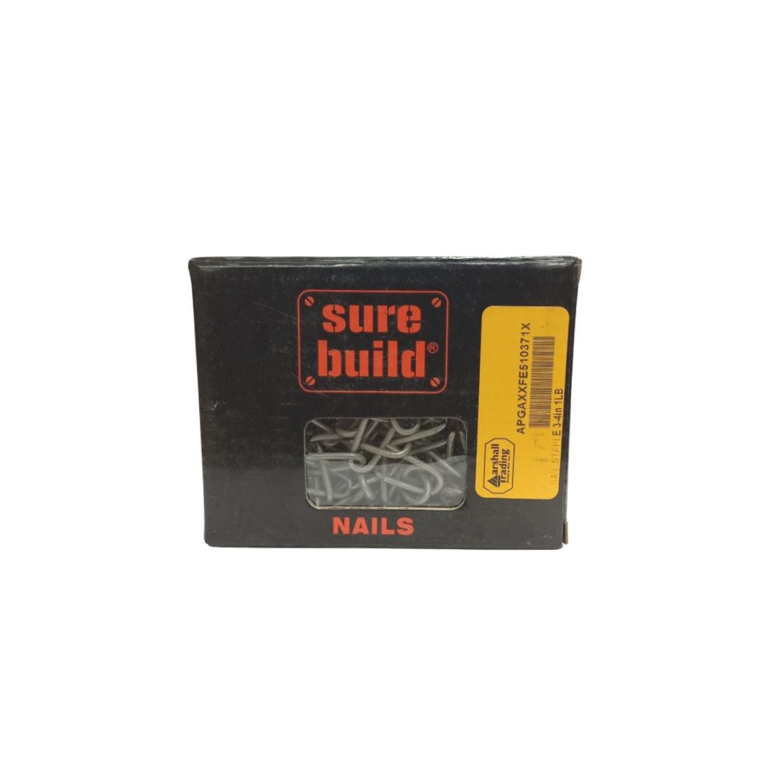 Nail Staple 0.75 In 1 Lb